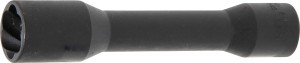 Spiral-Profil-Steckschlüssel-Einsatz / Schraubenausdreher, tief | Antrieb Innenvierkant 12,5 mm (1/2") | SW 21 mm 