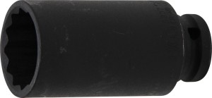Kraft-Steckschlüssel-Einsatz Zwölfkant | Antrieb Innenvierkant 12,5 mm (1/2") | SW 30 mm 