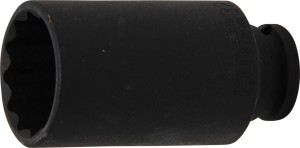 Kraft-Steckschlüssel-Einsatz Zwölfkant | Antrieb Innenvierkant 12,5 mm (1/2") | SW 32 mm 