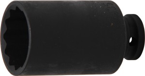 Kraft-Steckschlüssel-Einsatz Zwölfkant | Antrieb Innenvierkant 12,5 mm (1/2") | SW 35 mm 