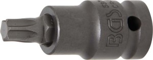Kraft-Bit-Einsatz | Antrieb Innenvierkant 12,5 mm (1/2") | T-Profil (für Torx) T50 