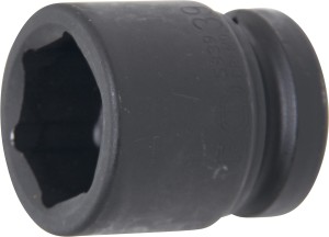 Kraft-Steckschlüssel-Einsatz Sechskant | Antrieb Innenvierkant 25 mm (1") | SW 39 mm 