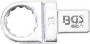 Einsteck-Ringschlüssel | 13 mm | Aufnahme 9 x 12 mm 