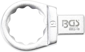 Einsteck-Ringschlüssel | 19 mm | Aufnahme 9 x 12 mm 