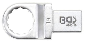 Einsteck-Ringschlüssel | 19 mm | Aufnahme 14 x 18 mm 