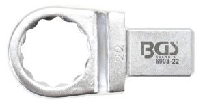 Einsteck-Ringschlüssel | 22 mm | Aufnahme 14 x 18 mm 