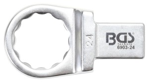 Einsteck-Ringschlüssel | 24 mm | Aufnahme 14 x 18 mm 