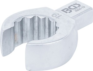 Einsteck-Ringschlüssel | offen | 19 mm | Aufnahme 9 x 12 mm 