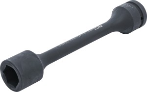 Torsions-Kraft-Steckschlüssel-Einsatz Sechskant | Antrieb Innenvierkant 25 mm (1") | SW 33 mm | 550 Nm 