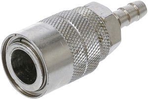 Druckluft-Schnellkupplung mit 6 mm Schlauchanschluss | für USA / Frankreich 
