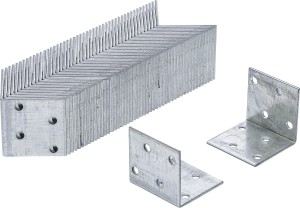 Winkelverbinder | 40 x 40 x 40 x 2 mm | Spar-Pack | 50 Stück 