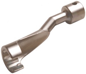 Spezial-Schlüssel für Einspritzleitungen | für BMW, Opel 2.5TD, Mercedes-Benz | Antrieb 10 mm (3/8") | SW 17 mm 