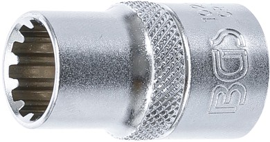 Steckschlüssel-Einsatz Gear Lock | Antrieb Innenvierkant 12,5 mm (1/2") | SW 13 mm 