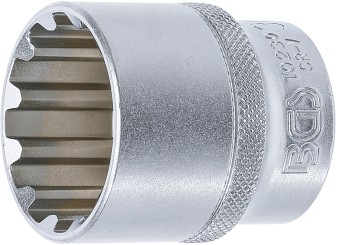 Steckschlüssel-Einsatz Gear Lock | Antrieb Innenvierkant 12,5 mm (1/2") | SW 30 mm 