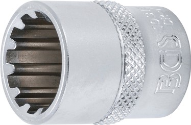 Steckschlüssel-Einsatz Gear Lock | Antrieb Innenvierkant 10 mm (3/8") | SW 16 mm 