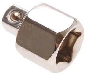 Adaptador de llave de vaso | cuadrado interior 12,5 mm (1/2") - cuadrado exterior 10 mm (3/8") 