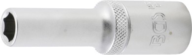 Dopsleutel zeskant diep | 12,5 mm (1/2") | 10 mm 
