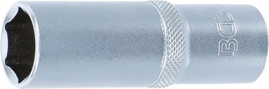 Dopsleutel zeskant diep | 12,5 mm (1/2") | 19 mm 