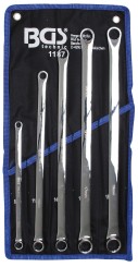 Double Ring Spanner Set | extra long | 8 - 19 mm | 5 pcs. 