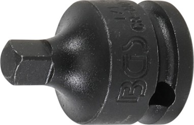 Kraft-Steckschlüssel-Adapter | Innenvierkant 10 mm (3/8") - Außenvierkant 6,3 mm (1/4") 