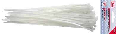 Kabelbinder-Sortiment | weiß | 4,8 x 250 mm | 50-tlg. 
