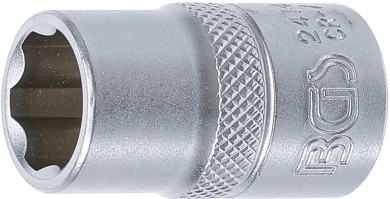Steckschlüssel-Einsatz Super Lock | Antrieb Innenvierkant 12,5 mm (1/2") | SW 14 mm 