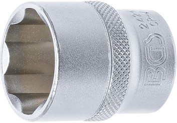 Steckschlüssel-Einsatz Super Lock | Antrieb Innenvierkant 12,5 mm (1/2") | SW 24 mm 