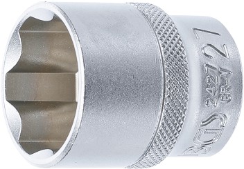 Steckschlüssel-Einsatz Super Lock | Antrieb Innenvierkant 12,5 mm (1/2") | SW 27 mm 