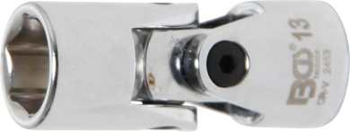 Universal Joint Socket, Hexagon | 10 mm (3/8") Drive | 13 mm 