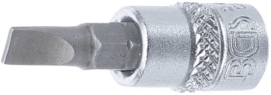 Bit-Einsatz | Antrieb Innenvierkant 6,3 mm (1/4") | Schlitz 5,5 mm 