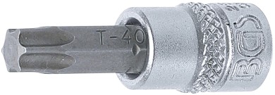 Dopsleutelbit | 6,3 mm (1/4") | T-profiel (voor Torx) T40 