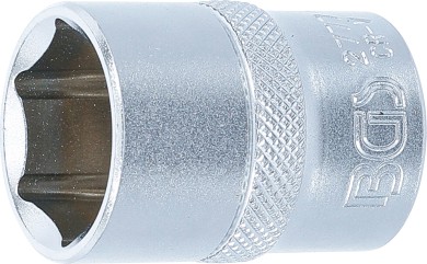 Steckschlüssel-Einsatz Sechskant | Antrieb Innenvierkant 12,5 mm (1/2") | SW 13/16" 
