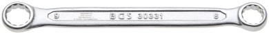 Set dvostrukih okastih ključeva | ekstra tanki | 8 x 9 mm 