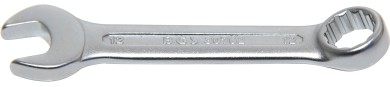 Steekringsleutel, extra kort | 12 mm 