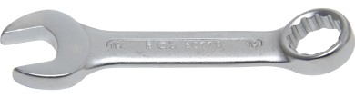 Gaffel-/ringnøgle, ekstra kort | 19 mm 