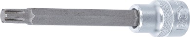 Bit-Einsatz | Länge 100 mm | Antrieb Innenvierkant 10 mm (3/8") | Keil-Profil (für RIBE) M7 