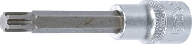 Bit-Einsatz | Länge 100 mm | Antrieb Innenvierkant 12,5 mm (1/2") | Keil-Profil (für RIBE) M10 