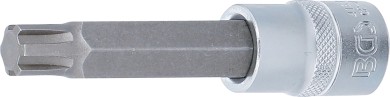 Douilles à embouts | longueur 100 mm | 12,5 mm (1/2") | profil cannelé (pour RIBE) M13 