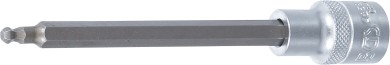 Nástrčná hlavice | délka 140 mm | 12,5 mm (1/2") | vnitřní šestihran s kulovou hlavou 5 mm 