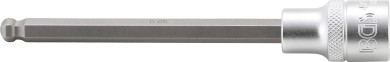 Dopsleutelbit | lengte 140 mm | 12,5 mm (1/2") | binnenzeskant met kogelkop 8 mm 