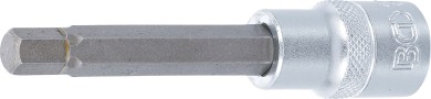 Bit-Einsatz | Länge 100 mm | Antrieb Innenvierkant 12,5 mm (1/2") | Innensechskant 9 mm 