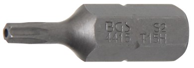 Bit | Antrieb Außensechskant 8 mm (5/16") | T-Profil (für Torx) mit Bohrung T15 