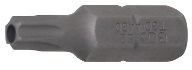 Bit | Antrieb Außensechskant 8 mm (5/16") | T-Profil (für Torx) mit Bohrung T30 