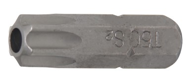 Bit | Länge 30 mm | Antrieb Außensechskant 8 mm (5/16") | T-Profil (für Torx) mit Bohrung T50 