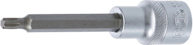 Dopsleutelbit | lengte 100 mm | 12,5 mm (1/2") | T-profiel (voor Torx) T30 