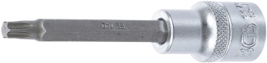 Encaixe para pontas | Comprimento 100 mm | Entrada de quadrado interno de 12,5 mm (1/2") | Perfil T (para Torx) T40 