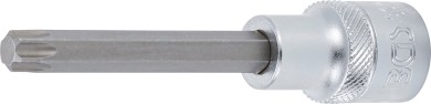 Encaixe para pontas | Comprimento 100 mm | Entrada de quadrado interno de 12,5 mm (1/2") | Perfil T (para Torx) T50 