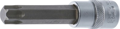 Behajtófej | Hossz 100 mm | 12,5 mm (1/2") | T-profil (Torx) T70 