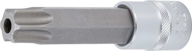 Nasadka do bitów | długość 110 mm | 12,5 mm (1/2") | profil T (do Torx) z otworem T90 