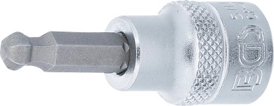 Dopsleutelbit | 10 mm (3/8") | binnenzeskant met kogelkop 6 mm 